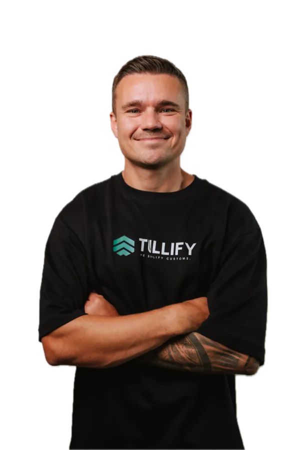David Olsson, tullexpert på Tullify